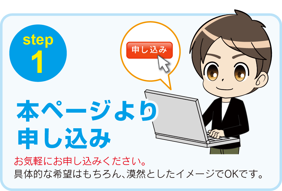 step1.本ページより申し込み
